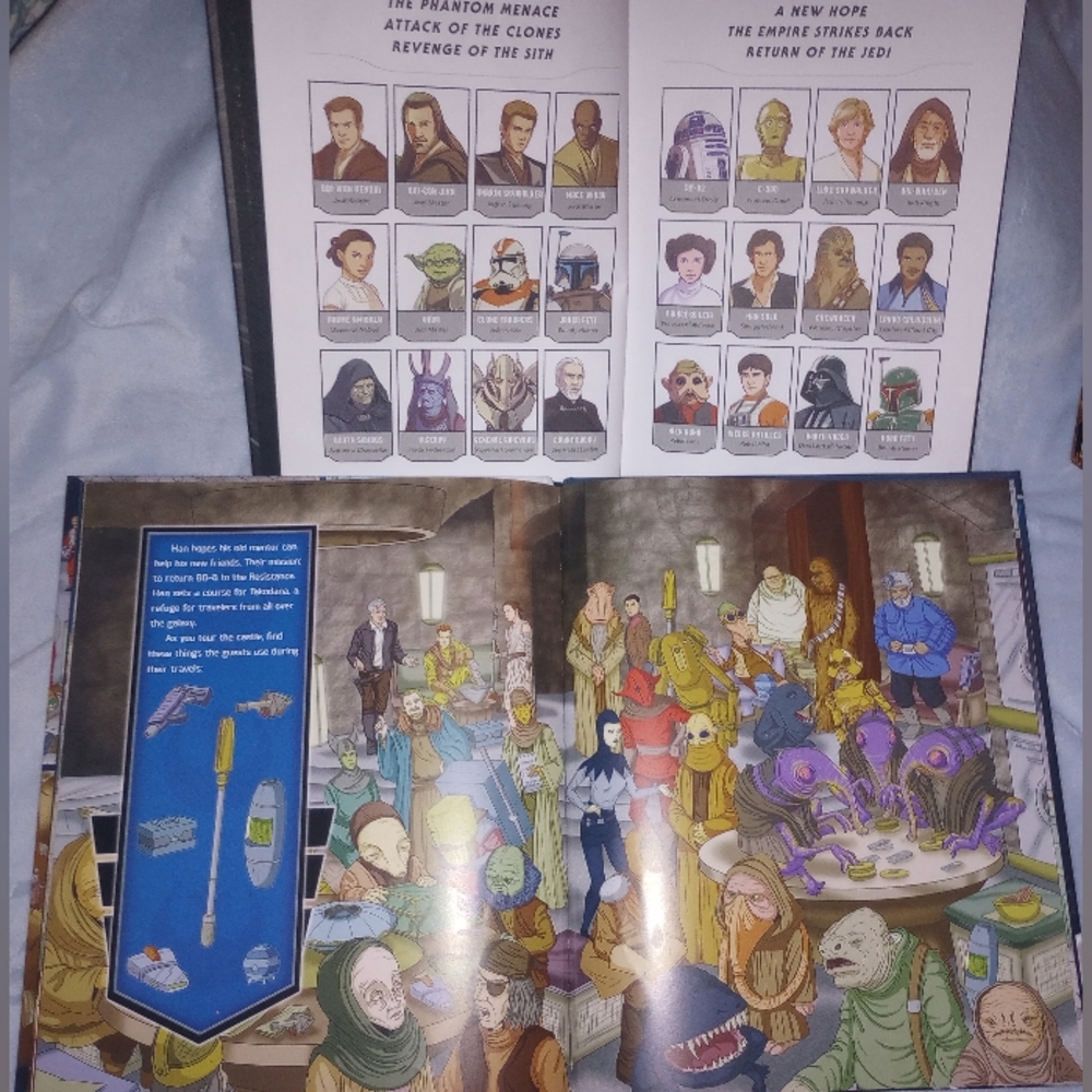 3 Star Wars Books Kids Bedtime 5 Minute Stories - Picture 3 of 10